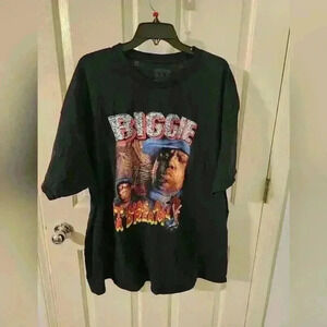 Biggie Smalls Shirt Mens 3XL Black Notorious It Was All A Dream Rap Tee